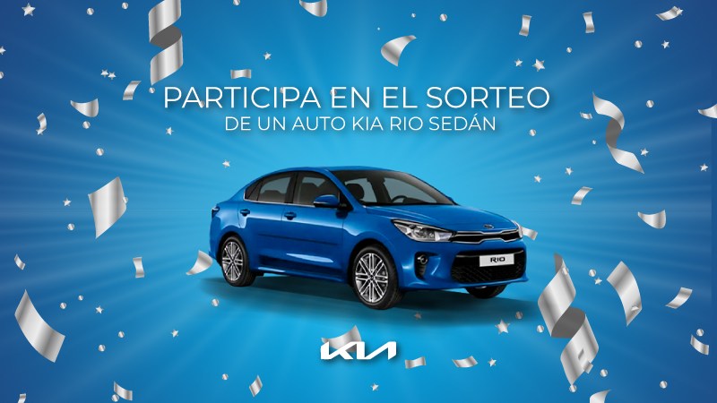 Participa en nuestro sorteo y ten la oportunidad de llevarte ¡Un Auto!